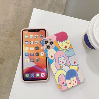 Ốp Điện Thoại Hình Cô Gái Đáng Yêu Cho Iphone11Promax 12 X / Xr / Xsmax 6 / 78plus