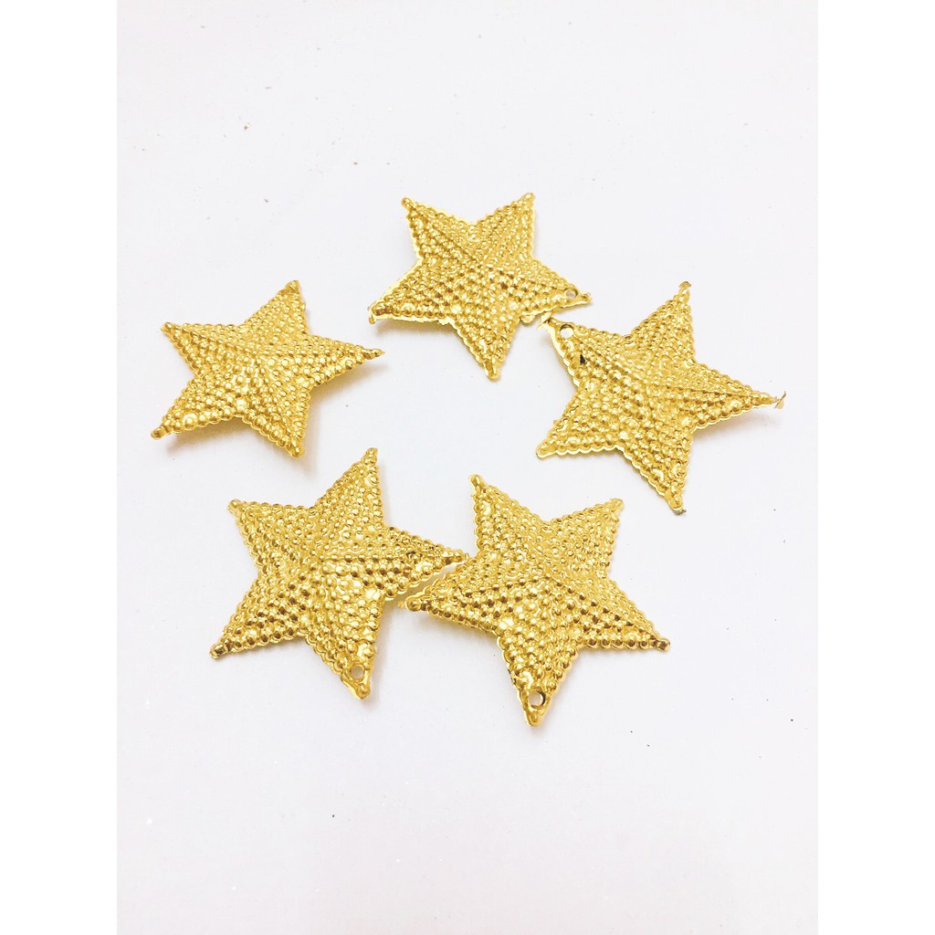Bộ 05 ngôi sao trang trí giáng sinh trang trí cây thông lễ hội noel