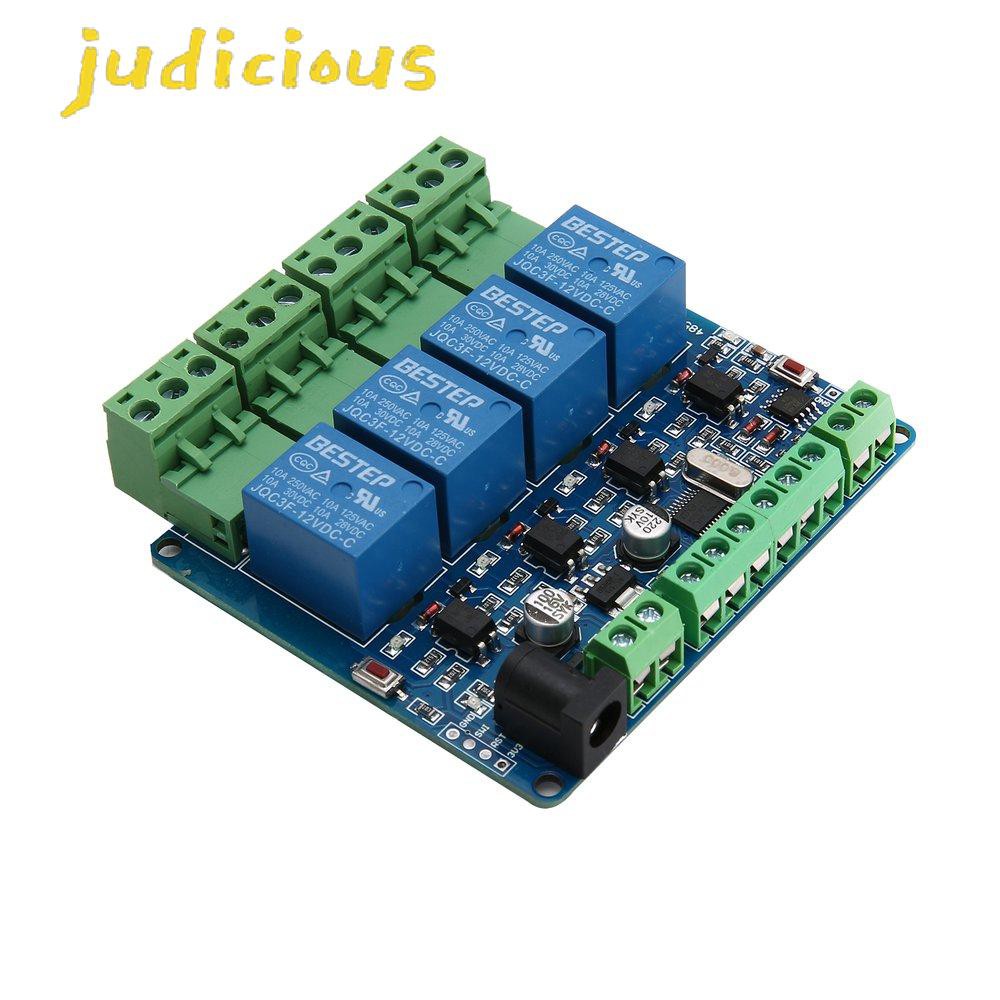 Mô Đun Rơ Le 4 Kênh 12v Rs485 / Ttl | BigBuy360 - bigbuy360.vn