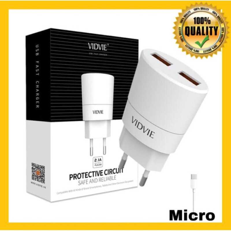 Đầu Sạc Micro Usb 2 Đầu Hình Cũ Độc Đáo