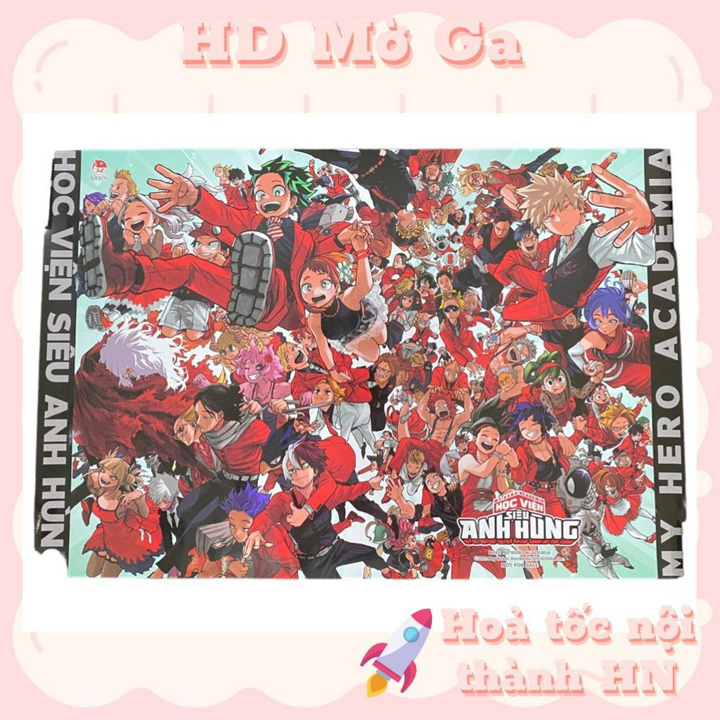 Poster Blue Lock, Slam Dunk, JJK Vol 0  Poster phát hành, treo tường trang trí