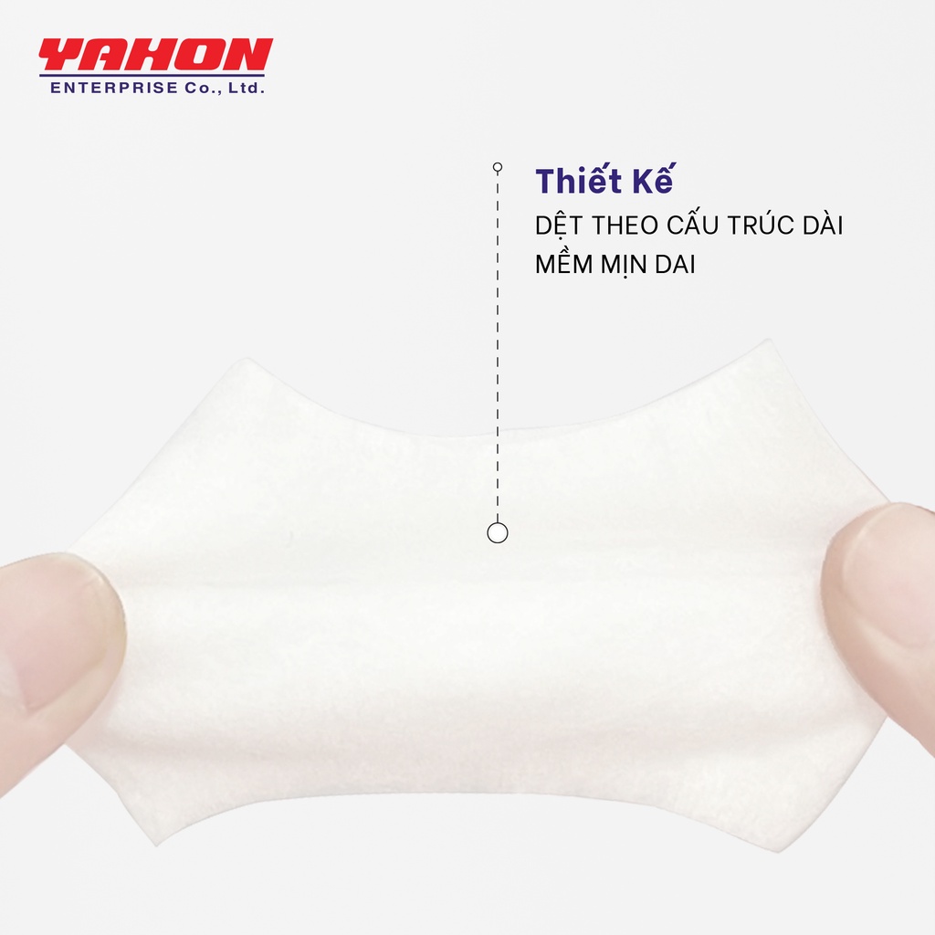 Combo 3 Bao Bông Tẩy Trang Ép Biên POP-PUF 180 Miếng/Bao