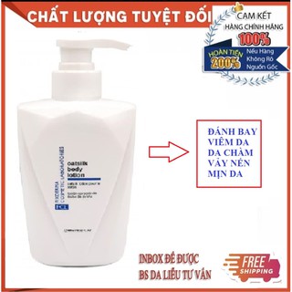 Lotion Dưỡng Ẩm Giúp Mềm Mịn Da Phù Hợp Cả Da Nhạy Cảm, Chàm, Vảy Nến - Fixderma FCL Oat Silk Body Lotion 400ml