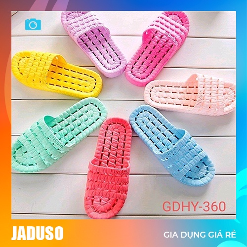 Dép đi trong nhà tắm văn phòng xốp lỗ siêu bền, siêu nhẹ , siêu rẻ, chống trơn trượt,JADUSO