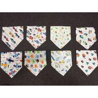 Sét 5 yếm cotton cực xinh cho bé