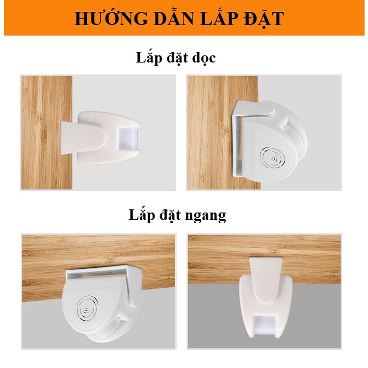 Báo khách cảm biến hồng ngoại V3