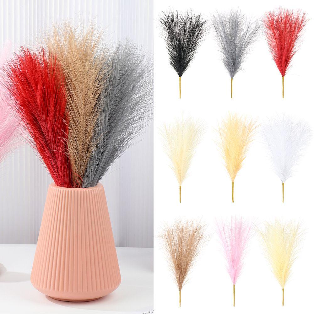 Bộ 2 Lọ Hoa Pampas Nhân Tạo 45cm Thời Trang Độc Đáo Trang Trí Tiệc Cưới DIY