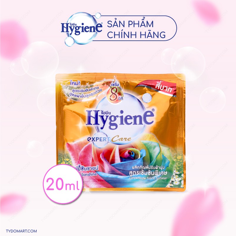 Nước Xả Vải Hygiene Thái Lan Đậm Đặc Siêu Thơm Dây 12 Gói