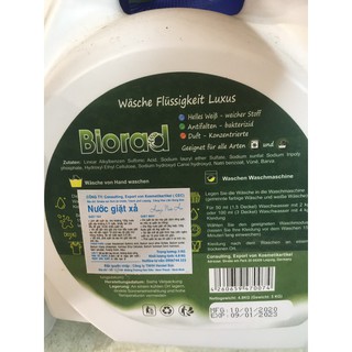 Nước giặt xả BIORAD 5kg
