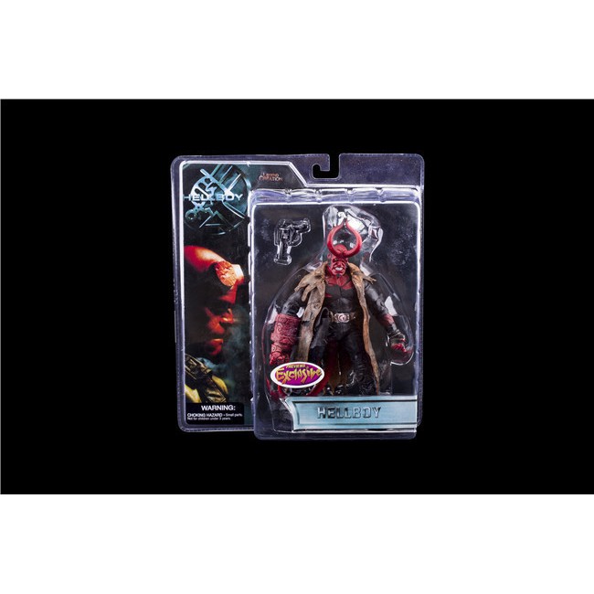 Mô hình Hell boy quỷ đỏ Mezco 7 inch cử động khớp