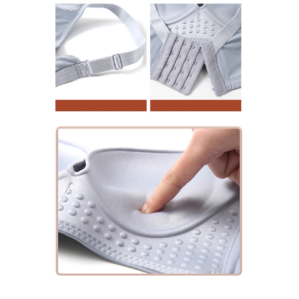 Underwear gathered sexy thin bra set | BigBuy360 - bigbuy360.vn