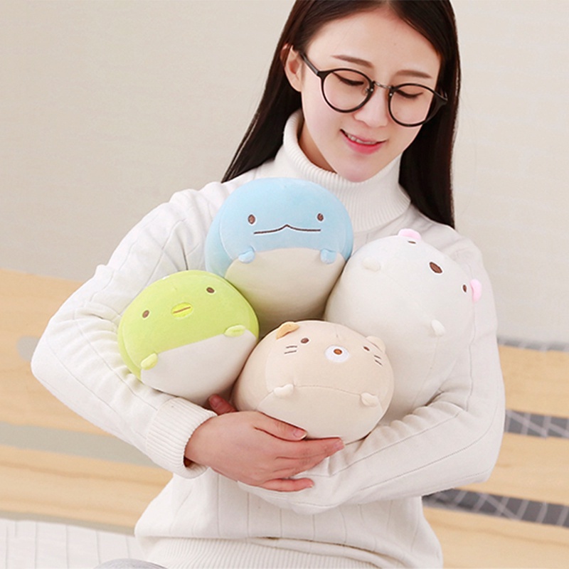 Búp bê nhồi bông hình con vật dễ thương xinh xắn