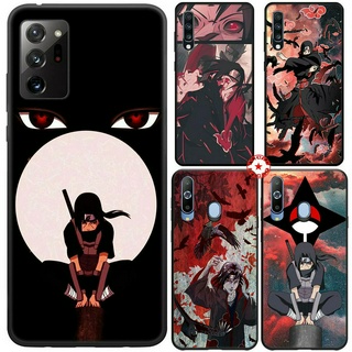 Ốp điện thoại in hình Naruto Itachi Uchiha 144SA cho Samsung Galaxy A30S A20S A20E A10S A30 A20 A10 A9 A8 A7 Plus