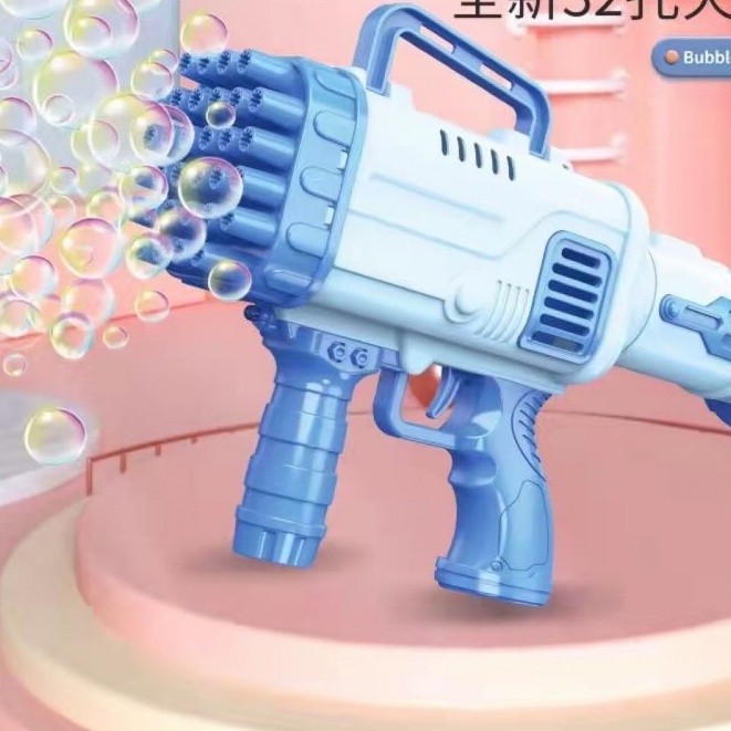 Súng bắn bong bóng đồ chơi cỡ lớn 25 nòng cho bé