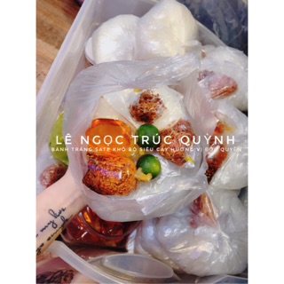 BÁNH TRÁNG SATE KHÔ BÒ SIÊU CAY ĐỘC QUYỀN ( dạng gói )