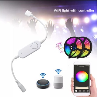 Điều Khiển Led 12V RGB/WiFi/ AppTuya Smart Life 4 Chân. Làm Việc Với Google Home& Amazon Alexa