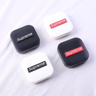 Hộp bảo quản lens áp tròng hình vuông dễ thương