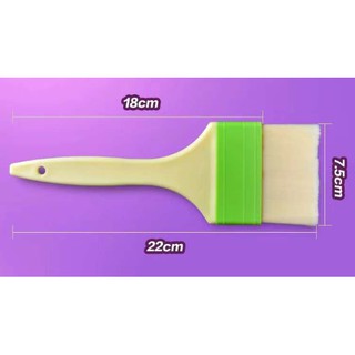 Chổi quét lông mềm cán nhựa (3 size)