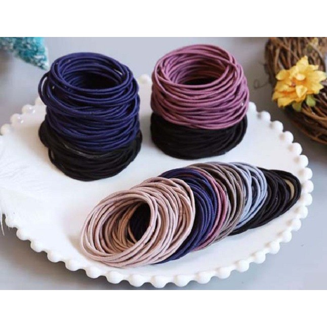 Combo 100 Dây Cột Tóc