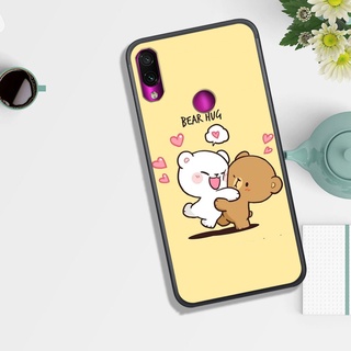Ốp lưng xiaomi redmi 7/redmi note 7/note 5/note 5 pro/note 6/note 6 pro, in hình gấu mochi siêu đáng yêu, nền cực đẹp.