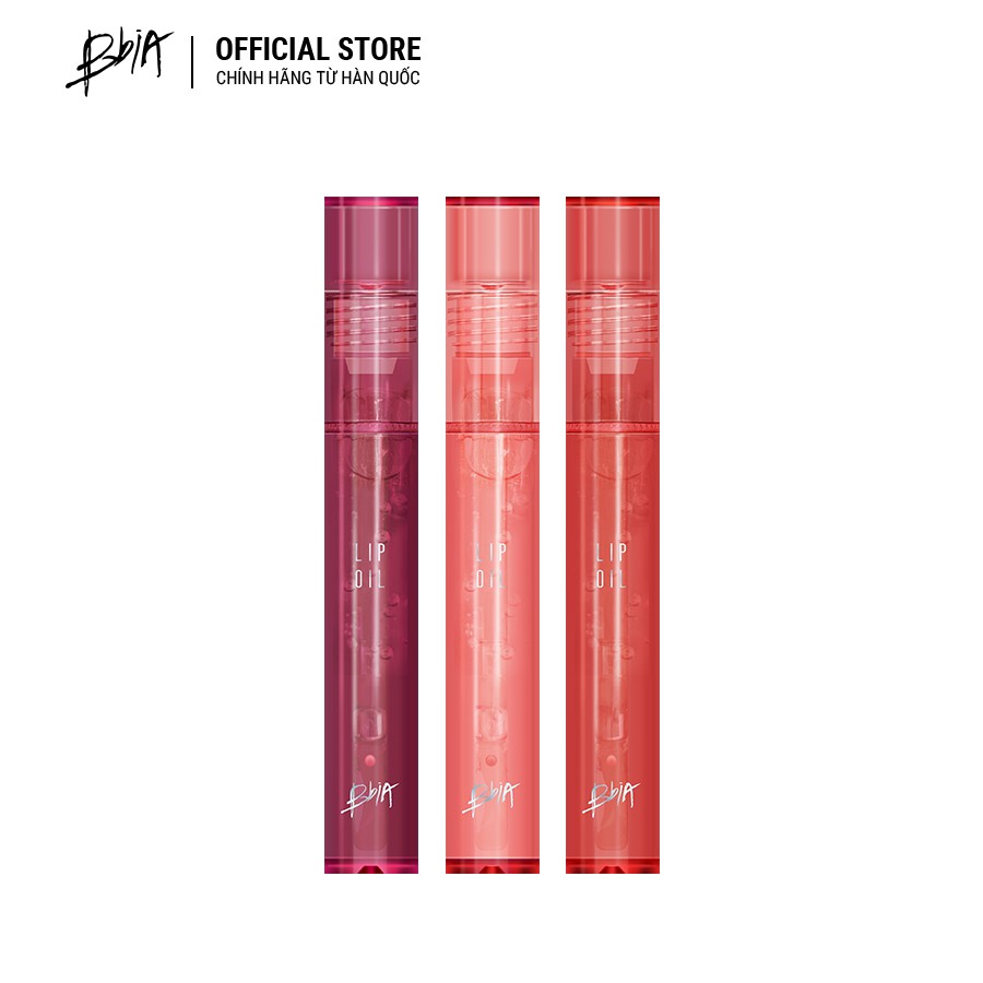 Son Bóng Trong Suốt BBia Lip Oil (3 mùi) 4.5g - Bbia Official Store