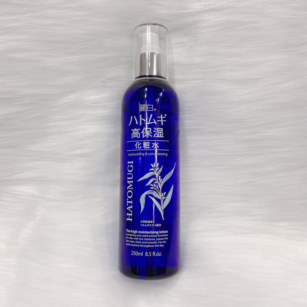 Nước hoa hồng Toner dưỡng ẩm Hatomugi xanh The High Moisturizing Lotion 250ml