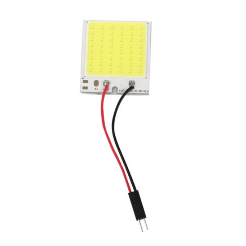 Đèn Led T10 W5w 16 24 36 48 COB 12V Ánh Sáng Trắng Trang Trí Nội Thất Xe Hơi