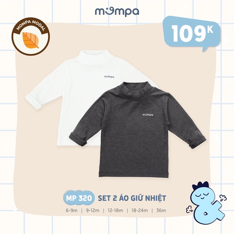 Set áo giữ nhiệt cho bé từ 6-36m