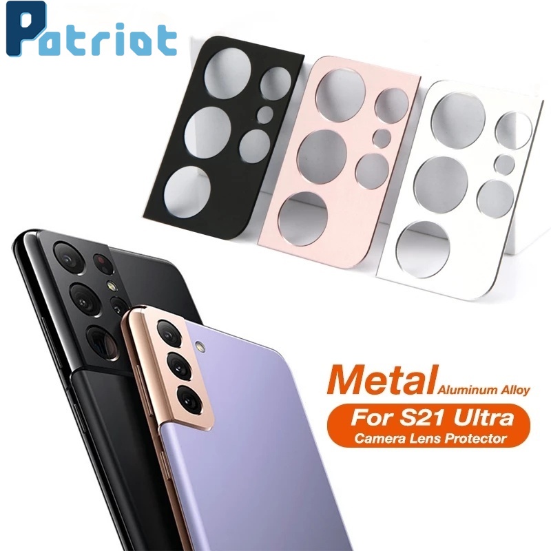 Miếng dán bảo vệ ống kính máy ảnh bằng hợp kim nhôm thích hợp cho Samsung Galaxy S21/S21 Plus/S21 Ultra