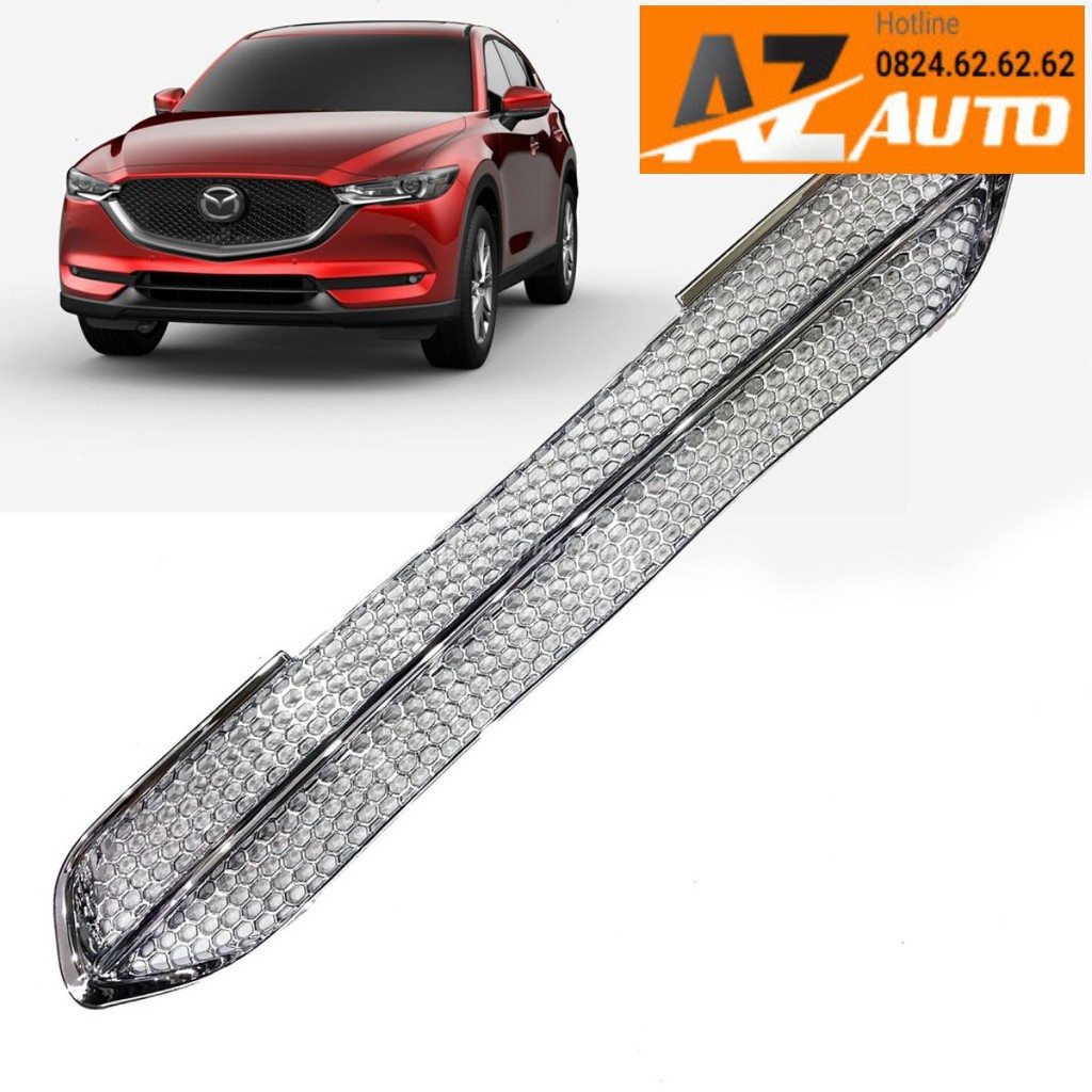 Ốp trang trí mặt Ca Lăng, Calang dưới -Mazda CX-5, CX5 2018-2021 dạng lưới( hàng chất )
