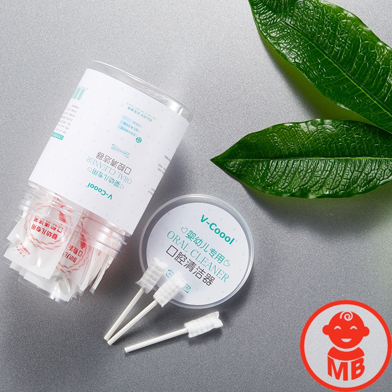 Rơ lưỡi VCOOL CAO CẤP HỘP 30 QUE cho bé