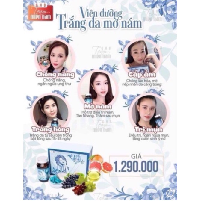 Viên uống trắng da Ngọc trinh beauty plus hàng chính hãng (TEM CÀO) | Thế Giới Skin Care