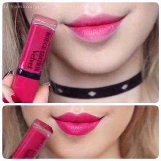 Son Bourjois Rouge Edition Velvet màu 2 Đỏ Hồng
