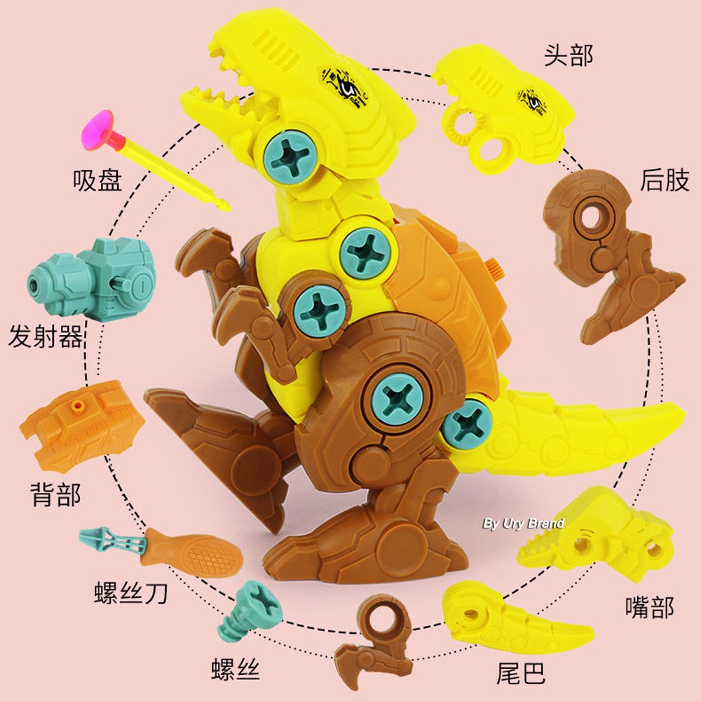 Bộ Đồ Chơi Lắp Ráp Khủng Long Cho Bé
