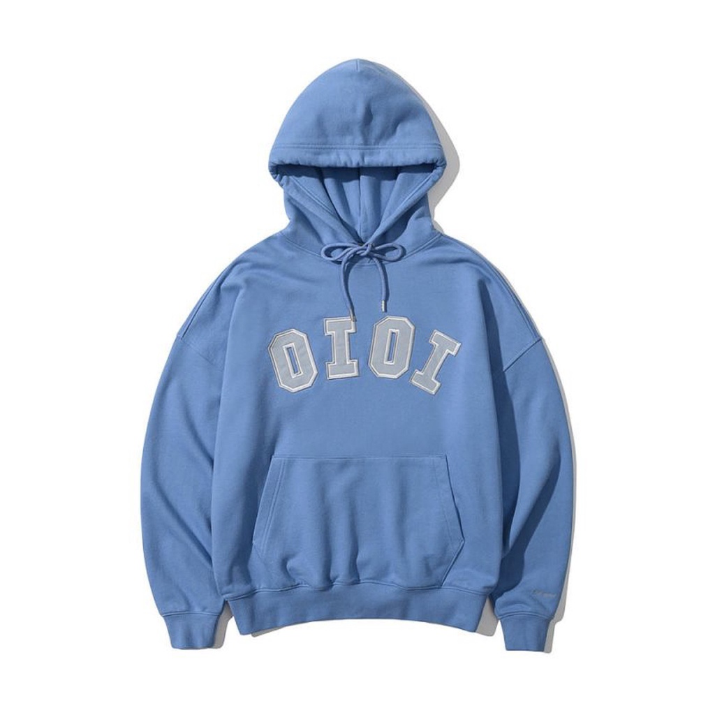 Áo Hoodie OIOI Signature Nỉ Unisex Hàn Quốc Nhiều Màu