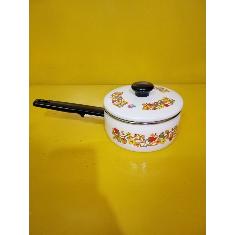 Quánh men nội địa Nhật, size 16cm, cao 7cm (mã 740), Dùng được bếp từ