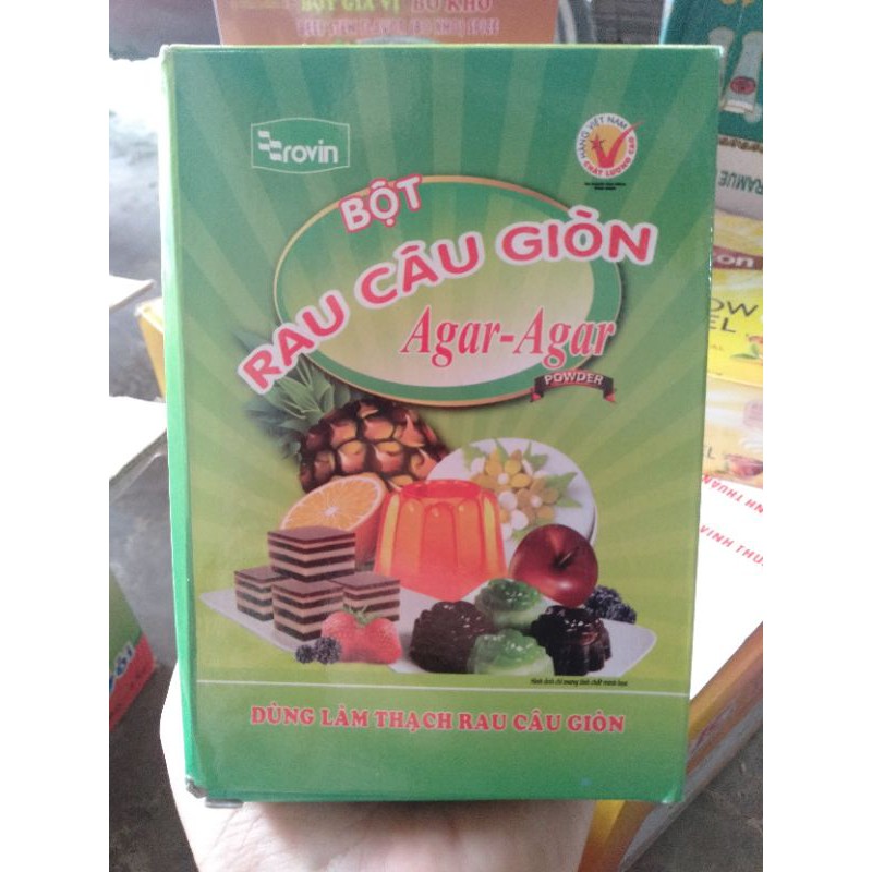 Bột rau câu giòn Hoàng Yến.