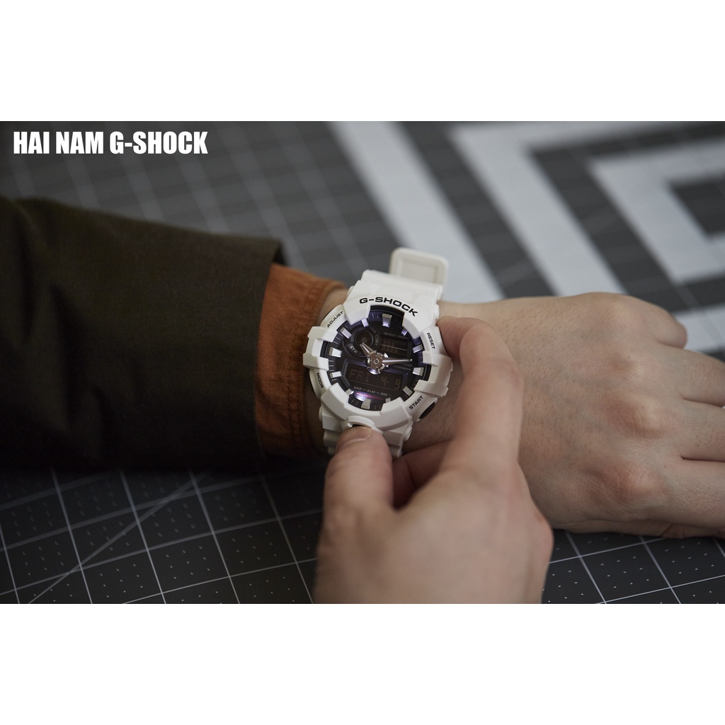 Đồng hồ nam G-SHOCK GA-700-7A | GA-700 | GA700 | Full phụ kiện