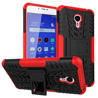 For Meizu M3 M5 Note Case Shockproof Armor Back Case Stand Holder Cover