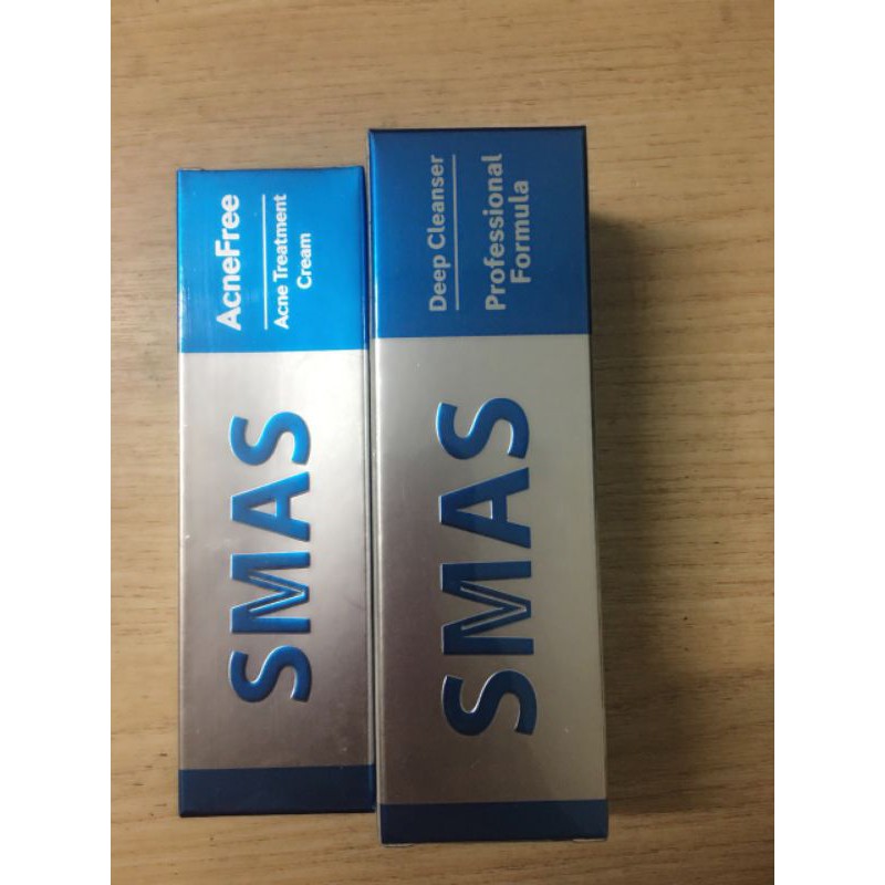 Sữa rửa mặt và kem mụn ( smas )