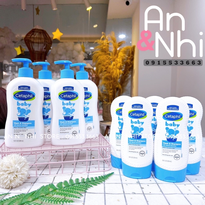 SỮA TẮM GỘI CETAPHIL CHO BÉ