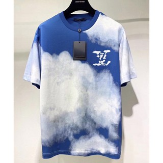 Áo thun cao cấp nhập khẩu in mây