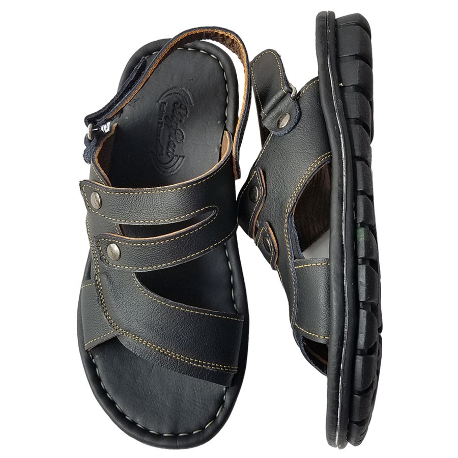 Giày sandal nam BIGBEN da bò thật SD11