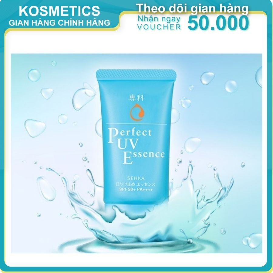 Kem chống nắng nâng tông SENKA Perfect UV Essence SPF50 50g