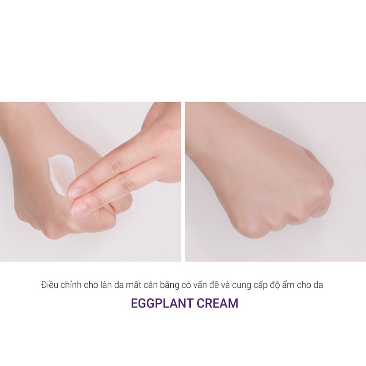 Kem Dưỡng Da Cung Cấp Độ Ẩm Sâu Chiết Xuất Cà Tím Dành Cho Da Mụn PAPARECIPE Eggplant Clearing Cream