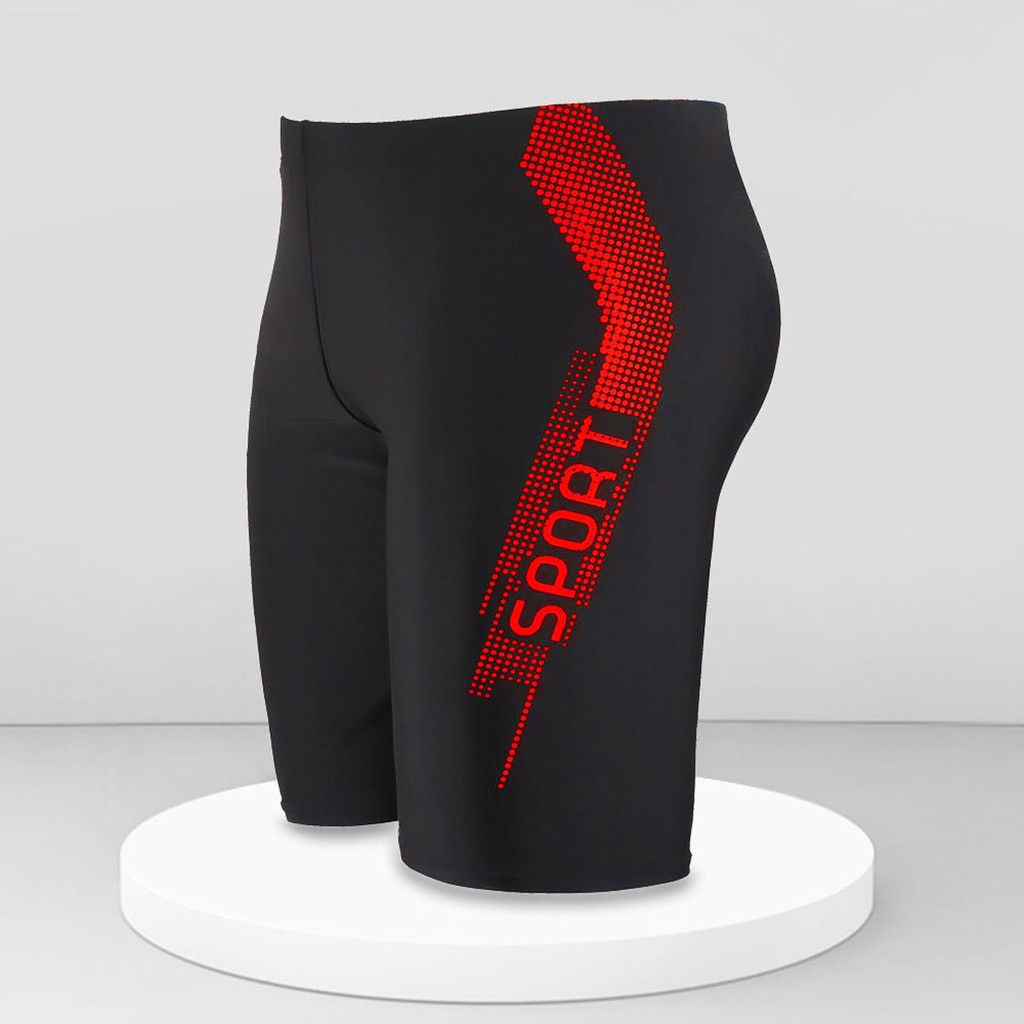 Quần bơi nam dáng lửng Sport co giãn 4 chiều thoải mái hoạt động dưới nước | BigBuy360 - bigbuy360.vn