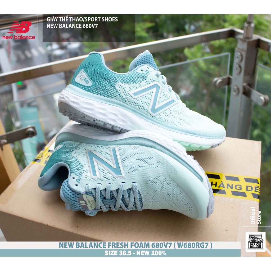 😘  Giày New Balance 680V7 Blue Ocean  - AUTHENTIC 100%