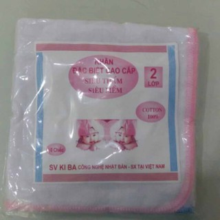 Khăn sữa xô 2 lớp