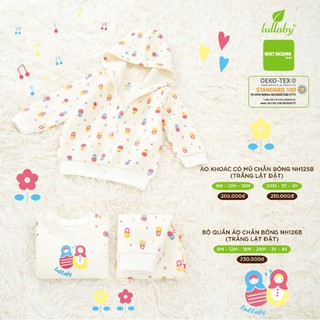 Áo khoác có mũ chần bông Lullaby
