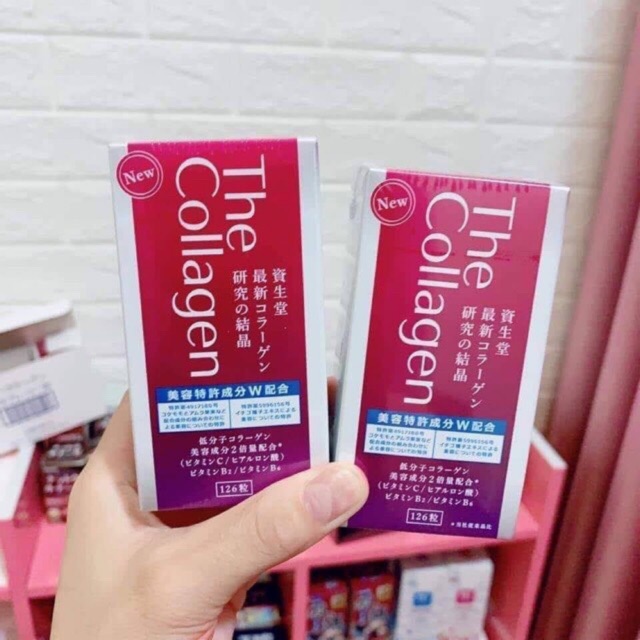 collagen Shiseido ex dạng viên 126 viên Nhật Bản